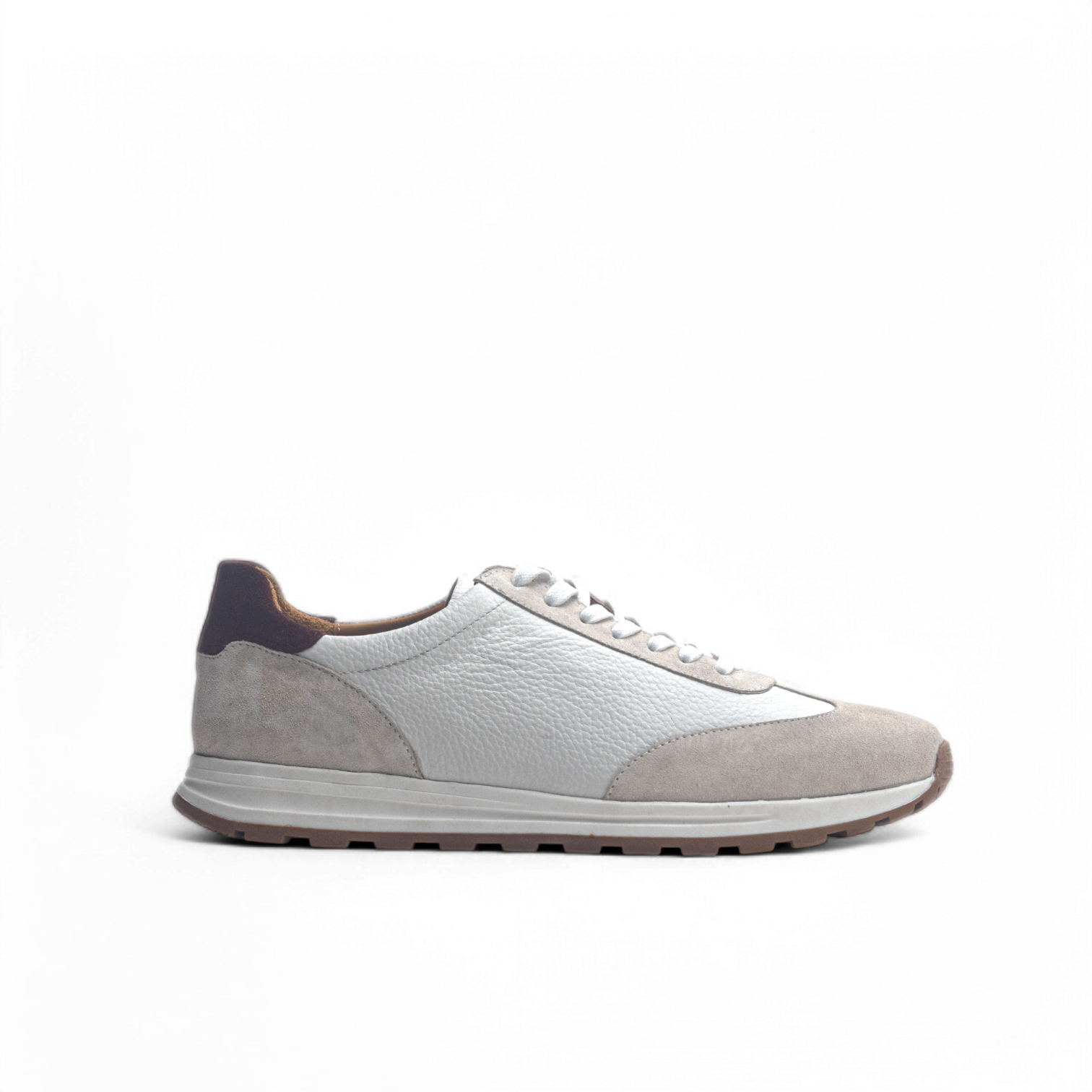 ANELLA TRAINER - Cuir et Daim Velours