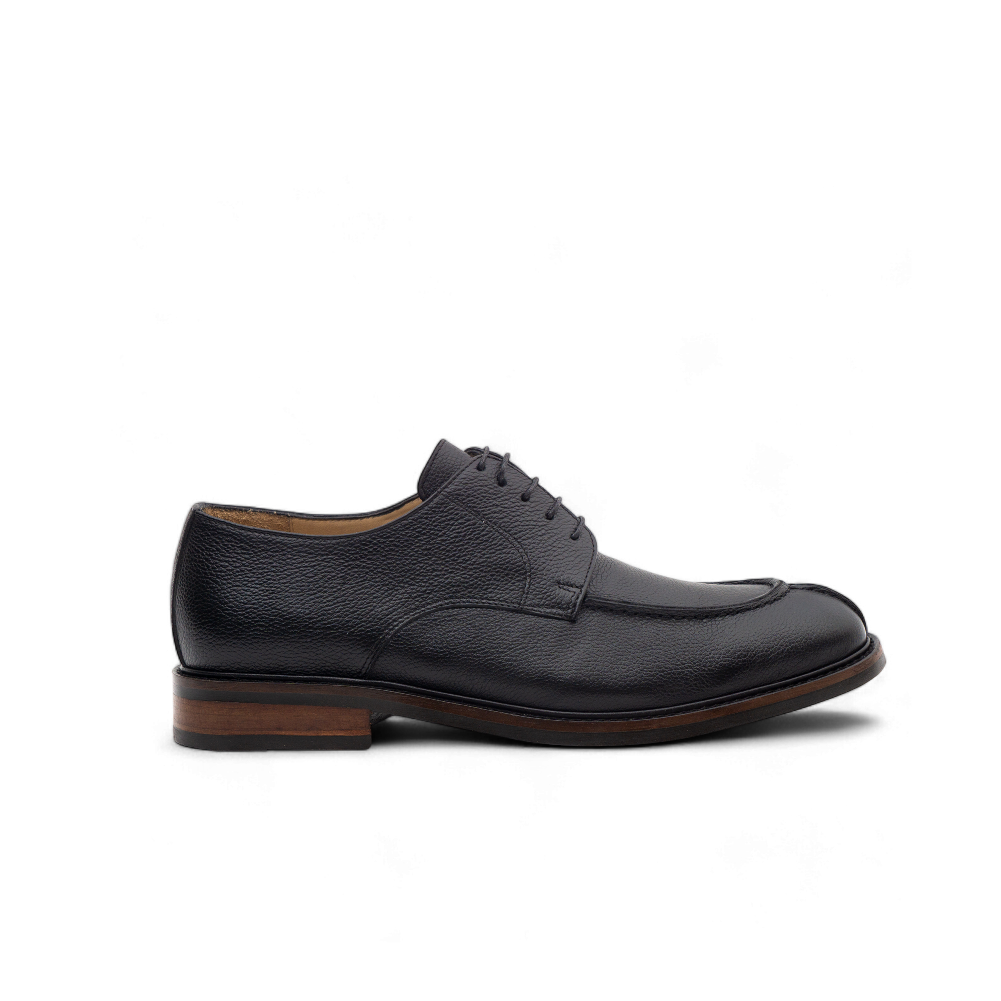 Amastan Derby – Cuir Grainé Noir
