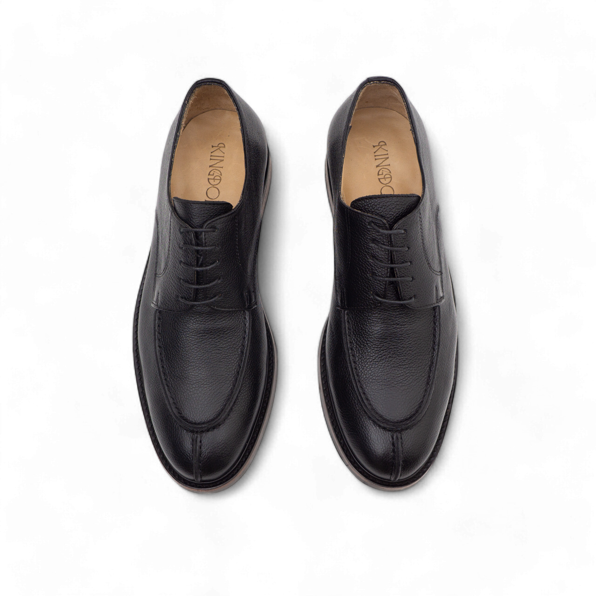 Amastan Derby – Cuir Grainé Noir