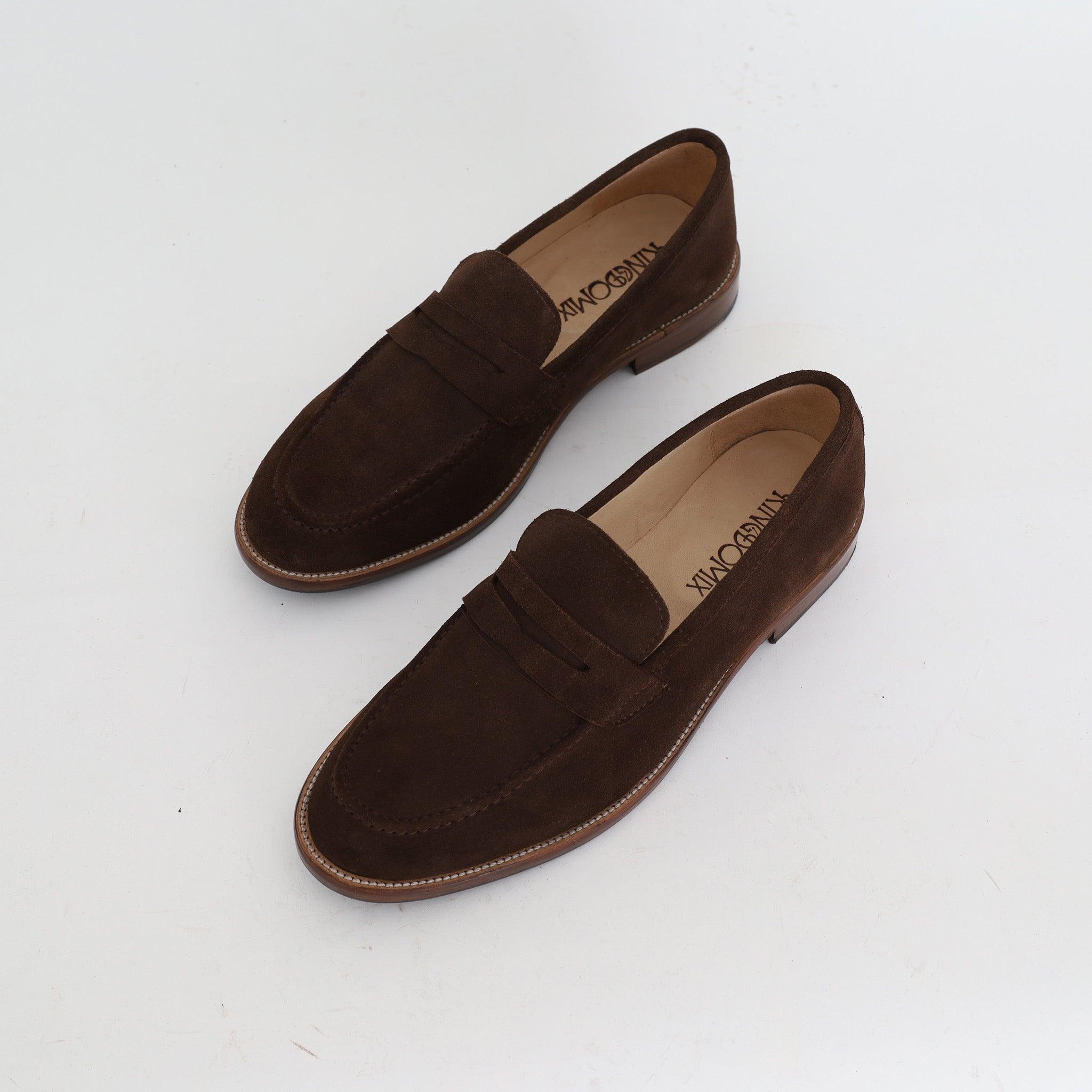 Mocassin Classique En Daim Marron - Amenay