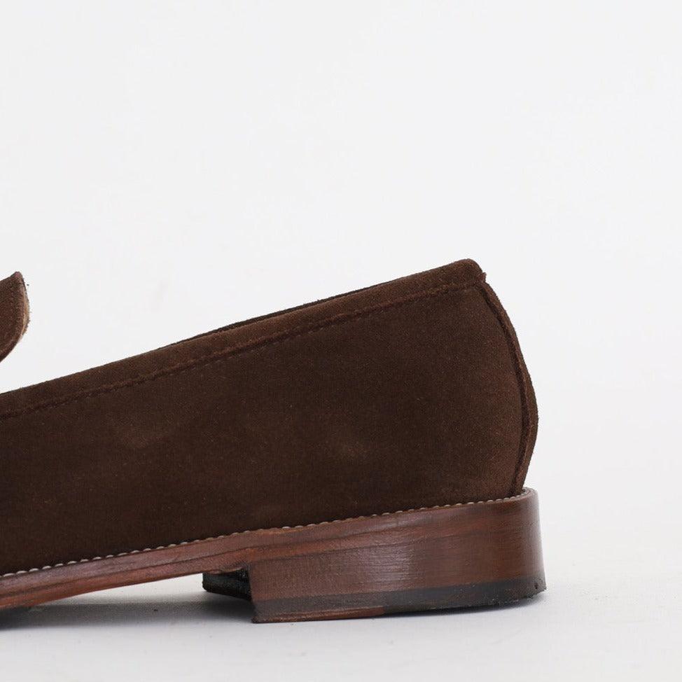Mocassin Classique En Daim Marron - Amenay
