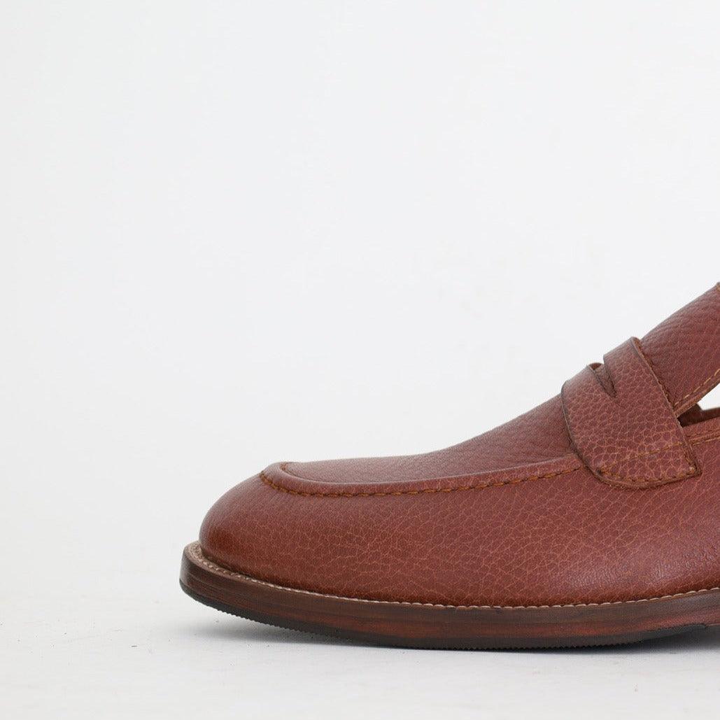 Mocassin Classique En Cuir Havane - Amenay