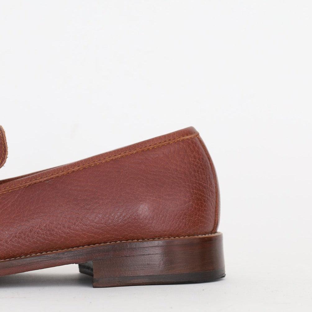 Mocassin Classique En Cuir Havane - Amenay