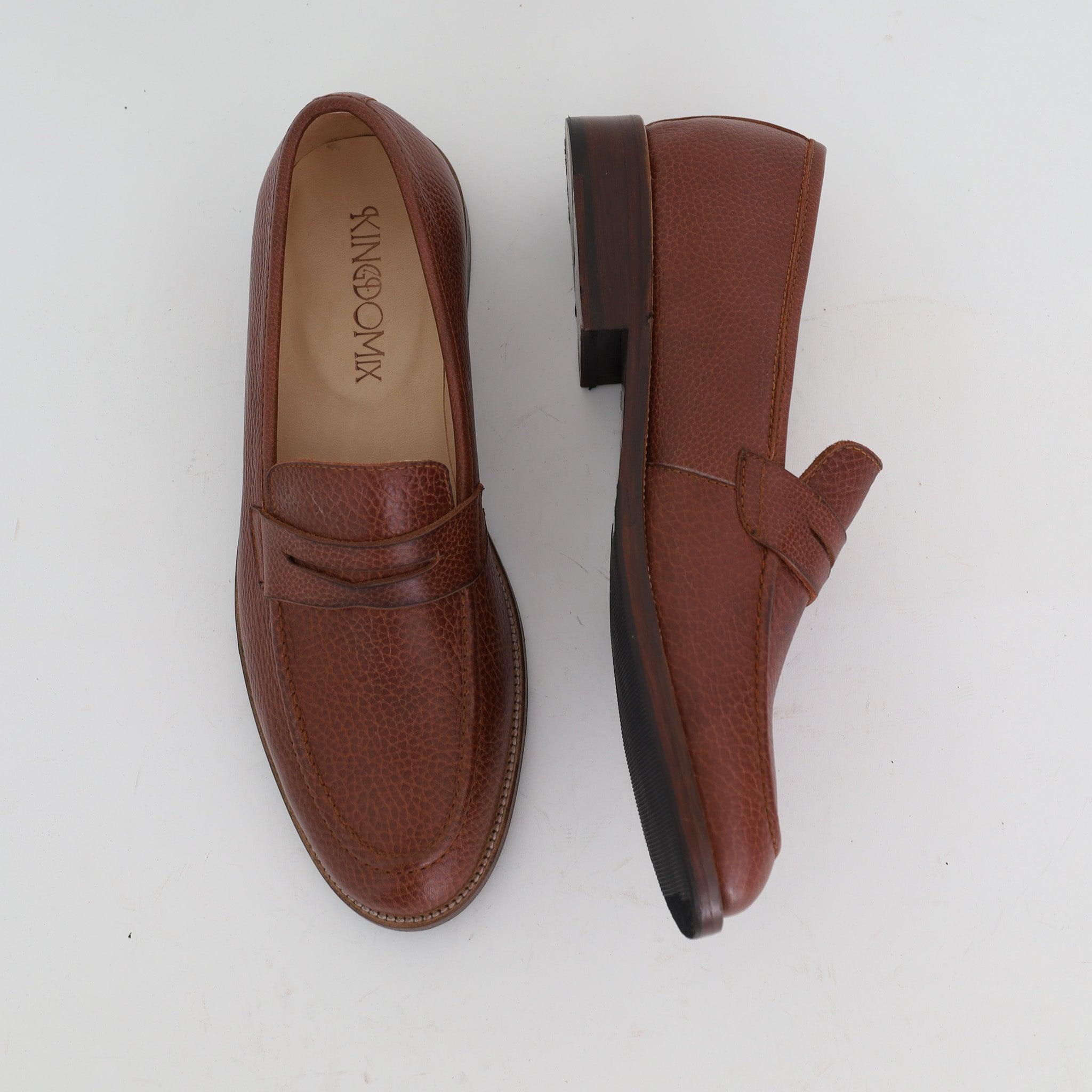 Mocassin Classique En Cuir Havane - Amenay