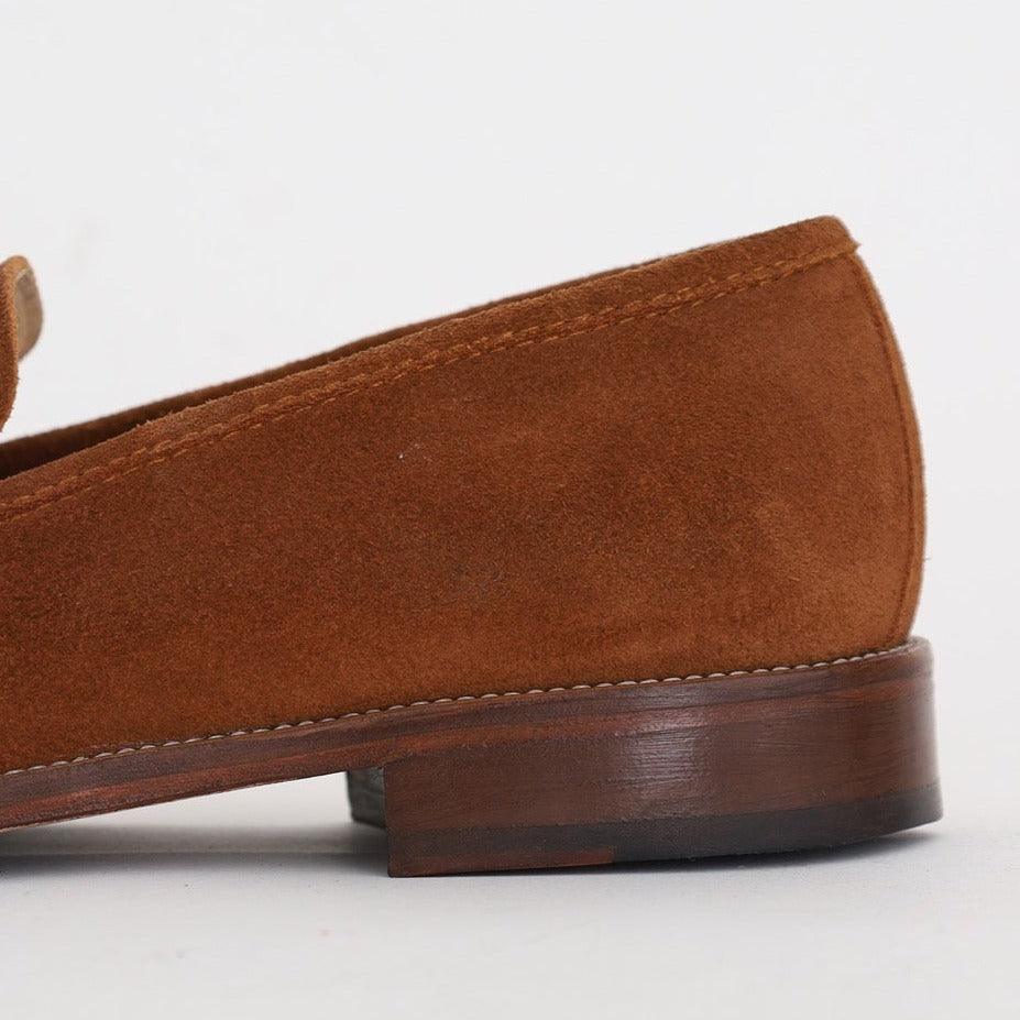 Mocassin Classique En Daim Tabac - Amenay