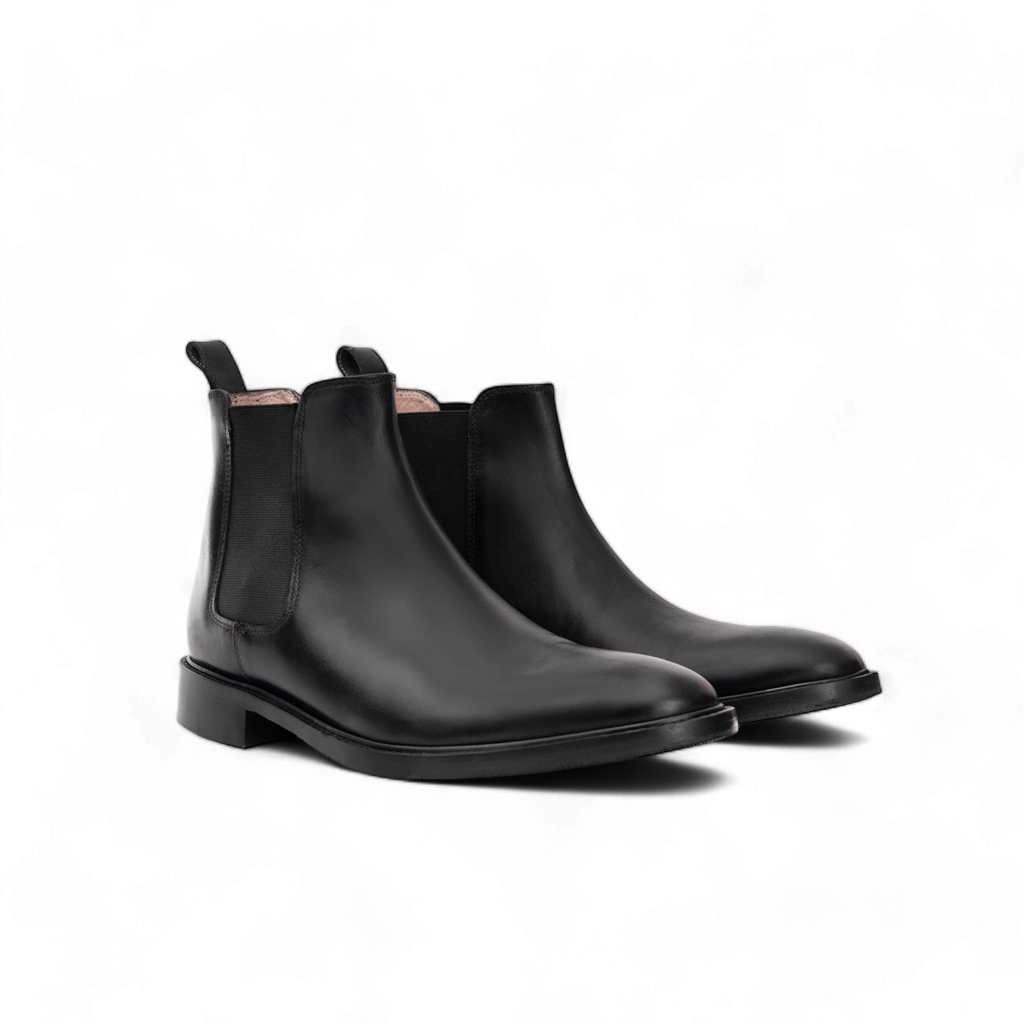 Chelsea Boots Cuir Lisse Noir | Fes