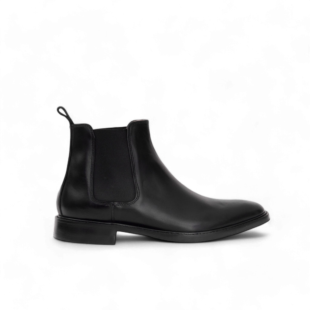 Chelsea Boots Cuir Lisse Noir | Fes