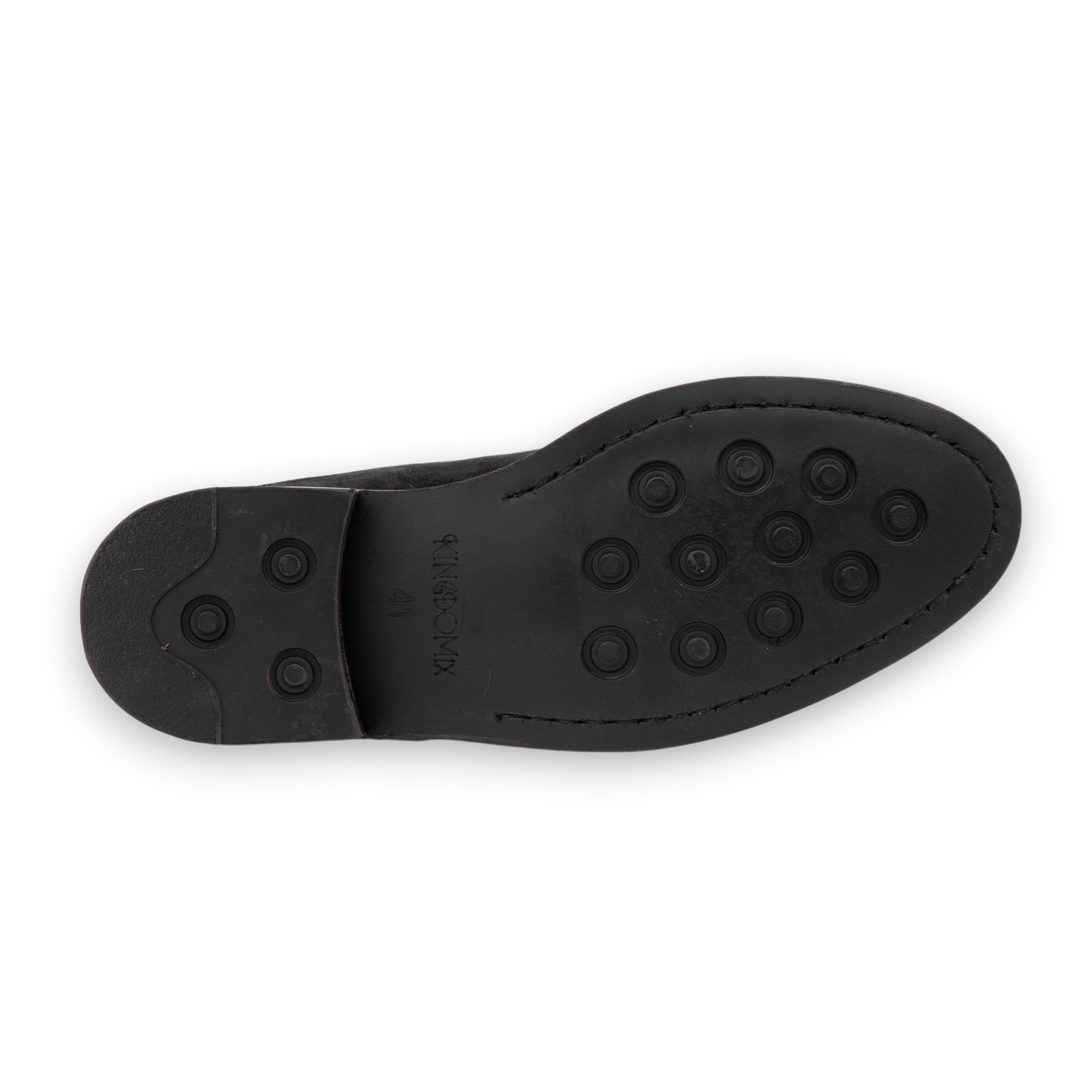 Chaussure Derby – Cuir Grainé Noir - Gauda