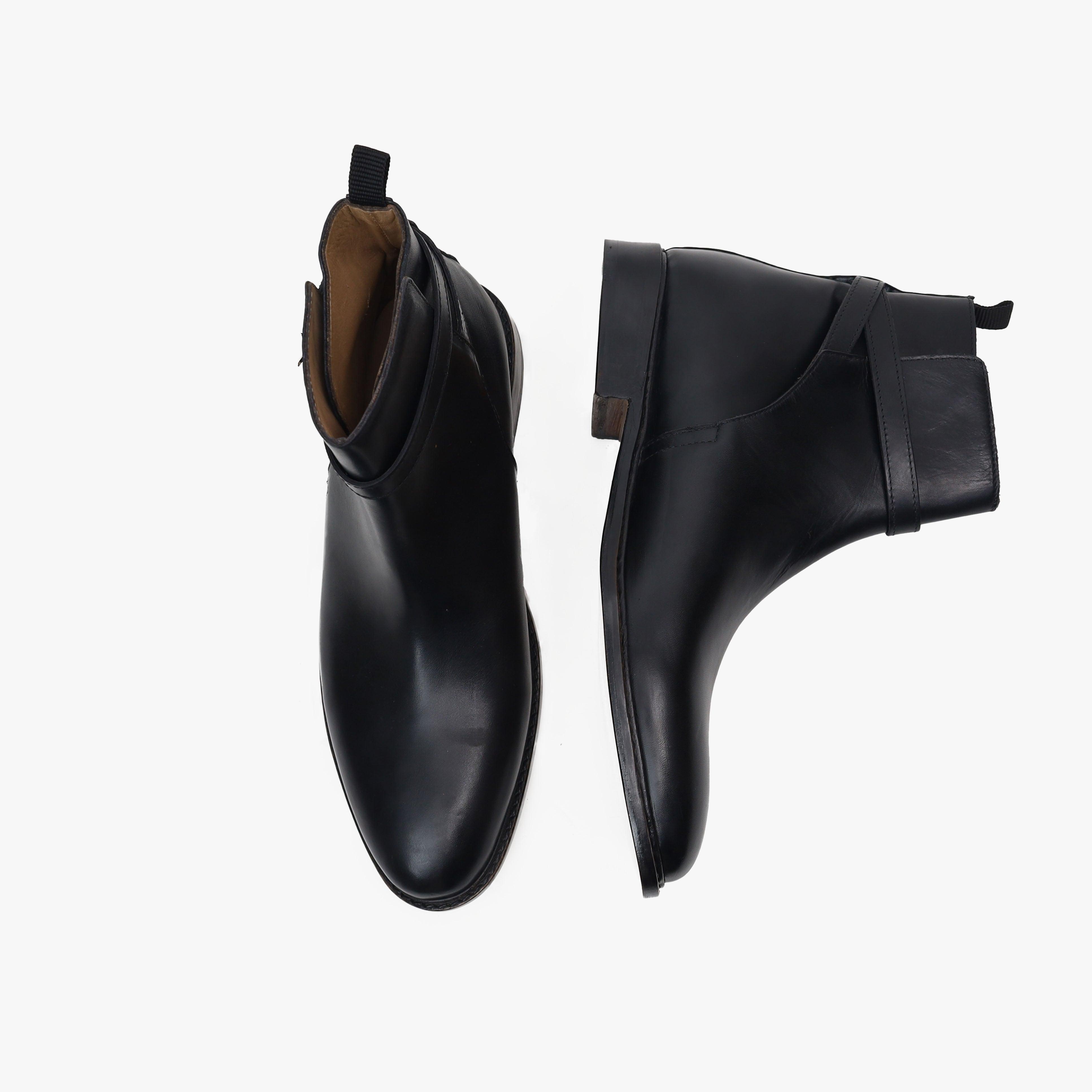 Abelius - Chaussures Homme Jodhpur Noir - KINGDOMIX