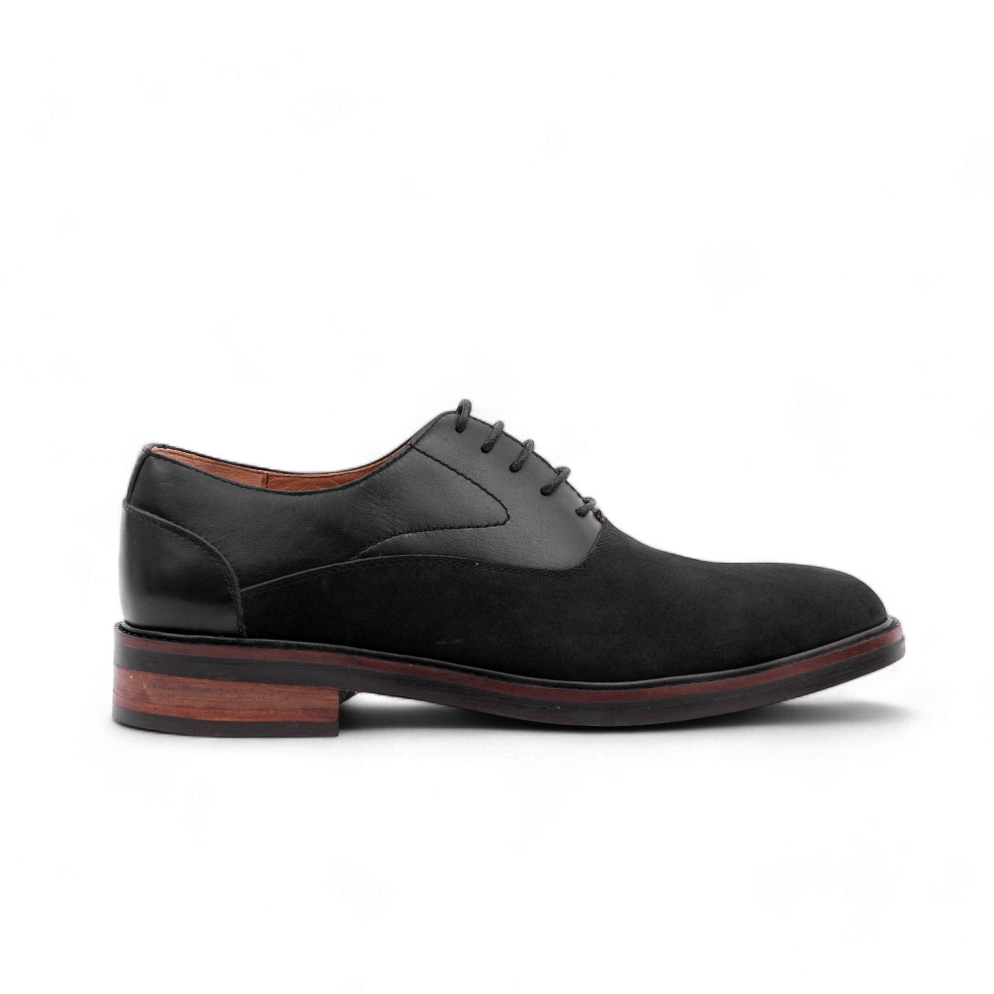 The Masensen Oxford – Cuir Lisse + Daim