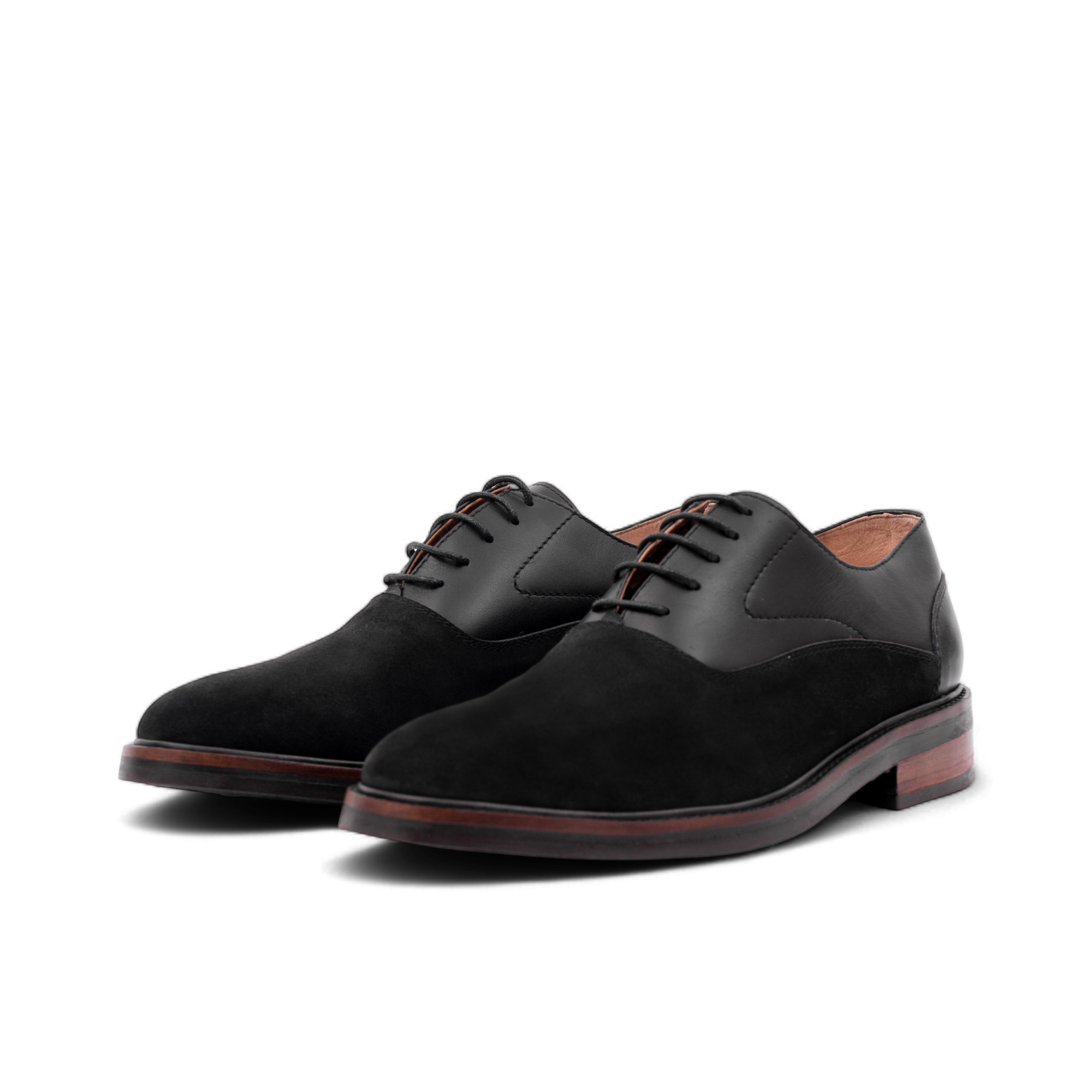 The Masensen Oxford – Cuir Lisse + Daim