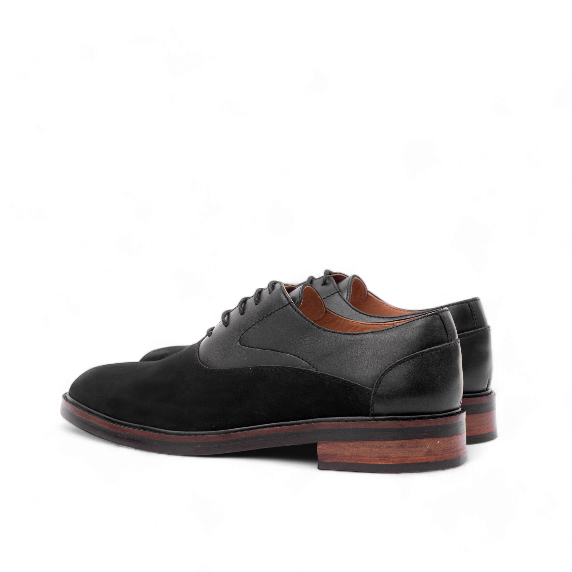 The Masensen Oxford – Cuir Lisse + Daim