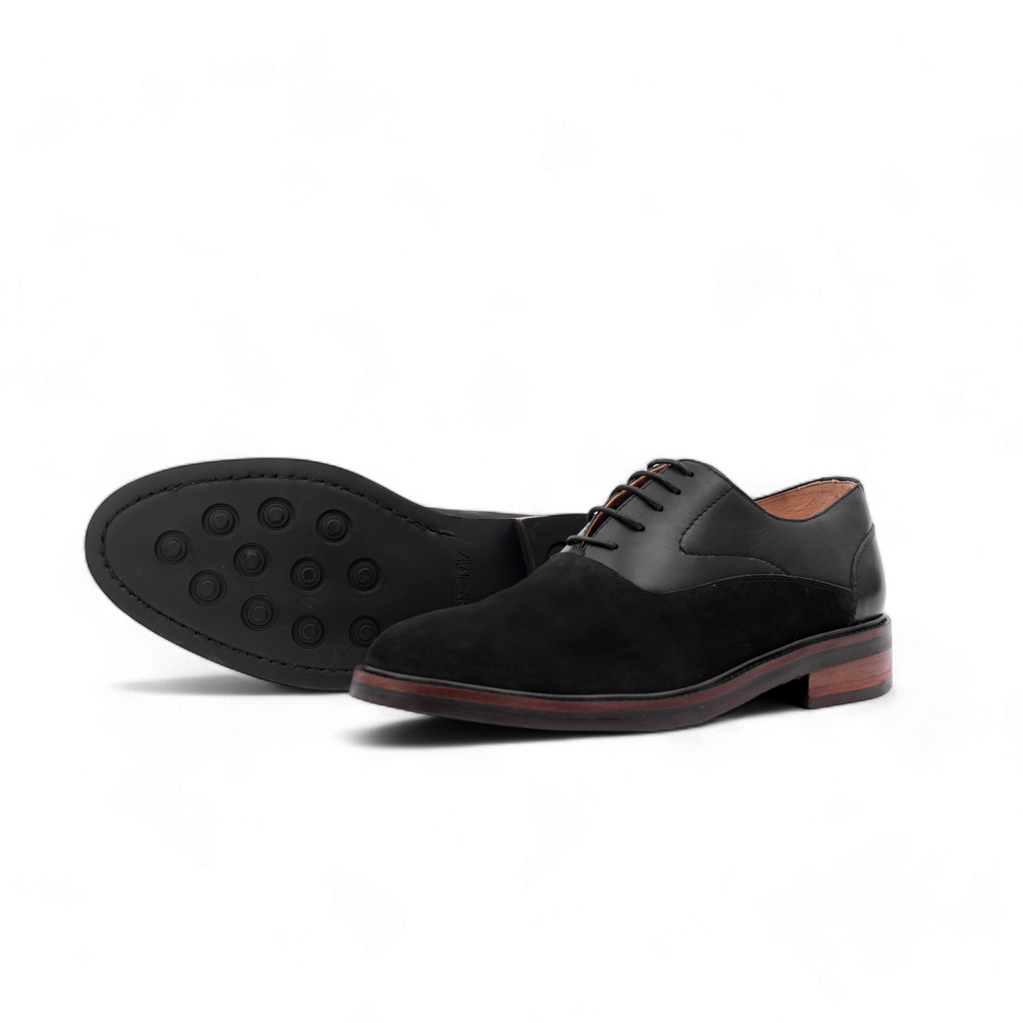 The Masensen Oxford – Cuir Lisse + Daim