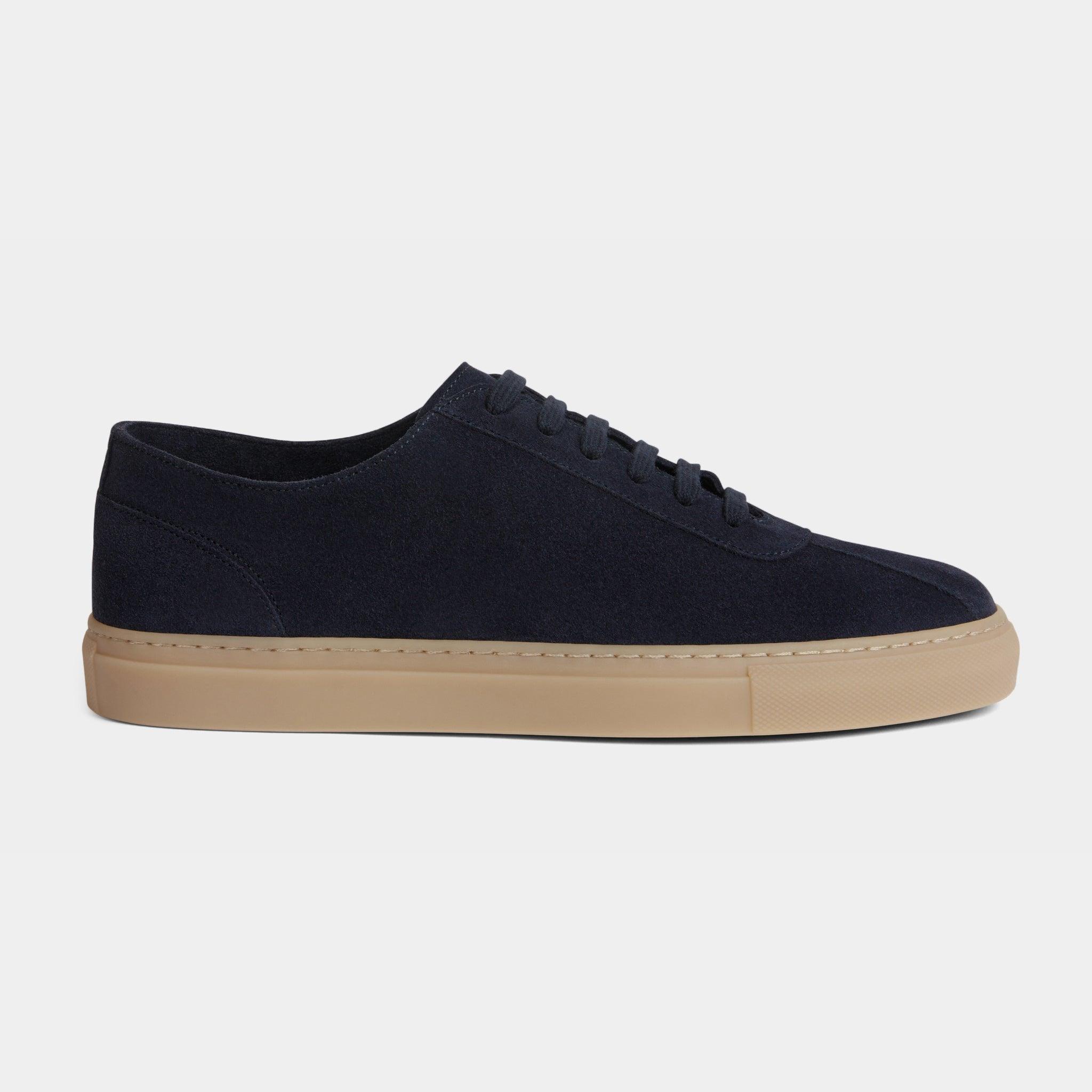Tara Sneaker - Daim Bleu Marine pour homme