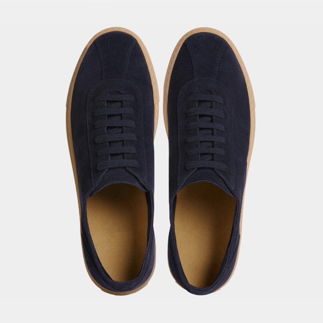 Tara Sneaker - Daim Bleu Marine pour homme