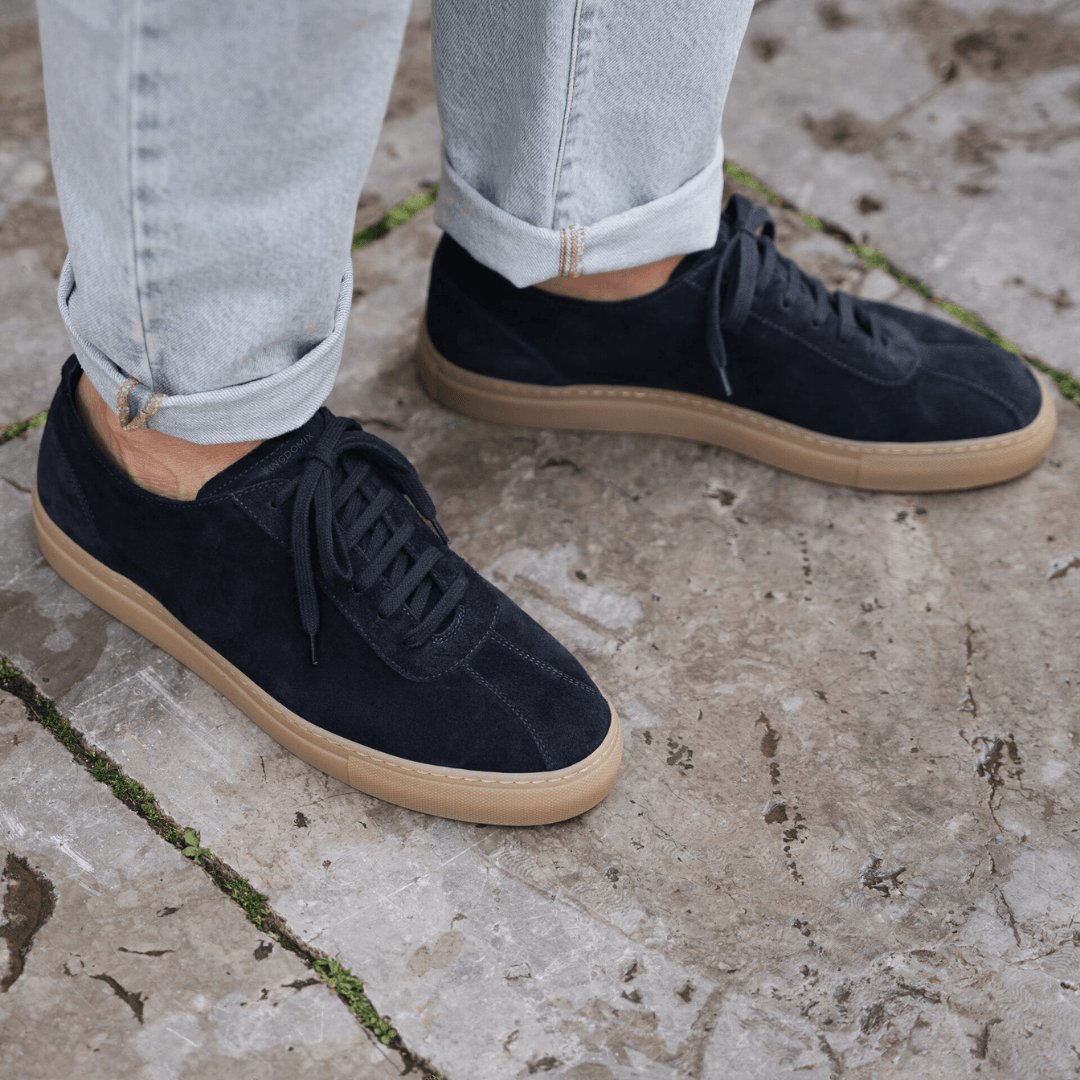 Tara Sneaker - Daim Bleu Marine pour homme