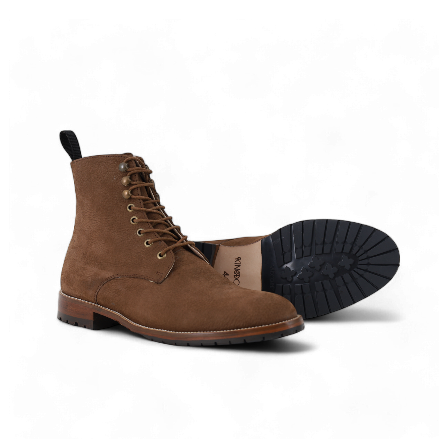 Combat Boots Classique – Nubuck Caramel - Yanni.