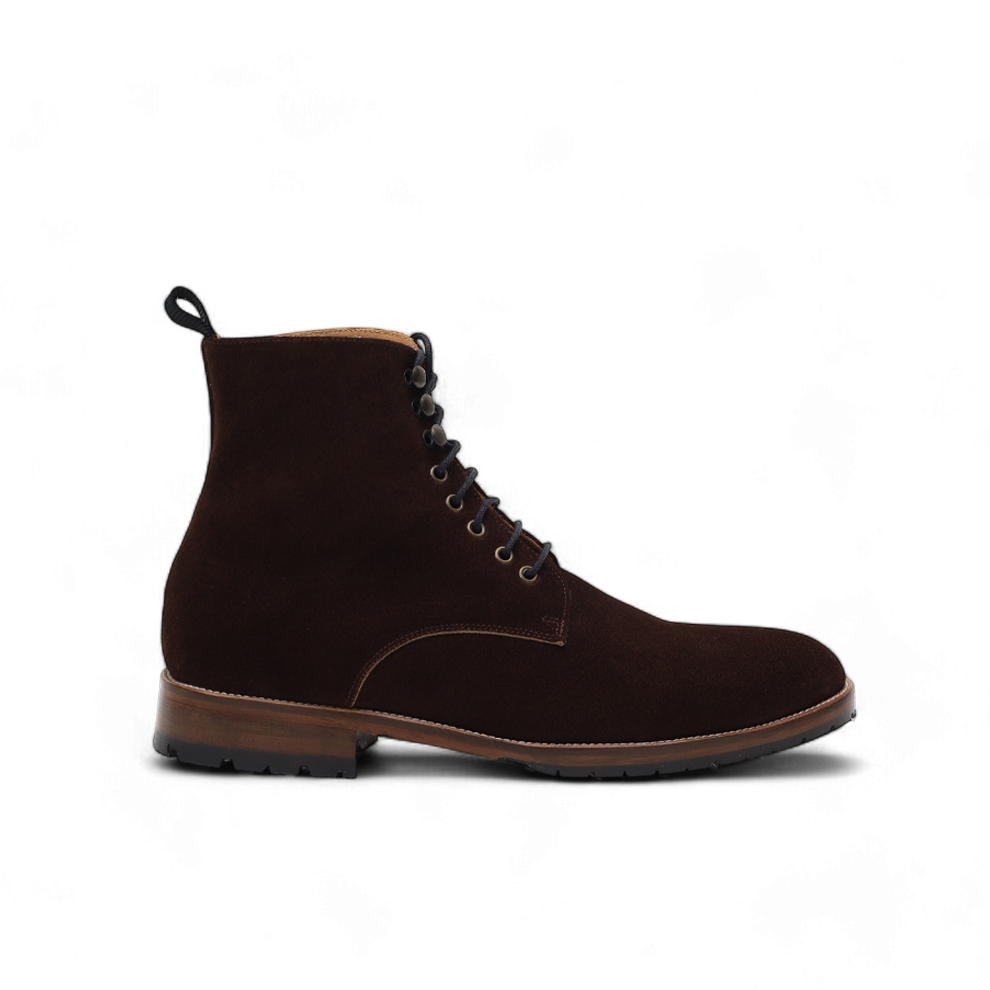 Bottines pour homme Classique – Daim Tobacco - Yanni