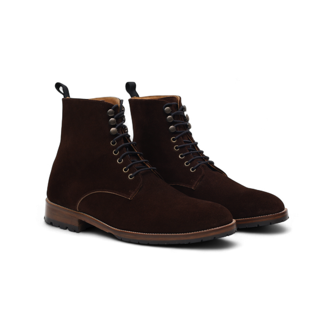 Bottines pour homme Classique – Daim Tobacco - Yanni