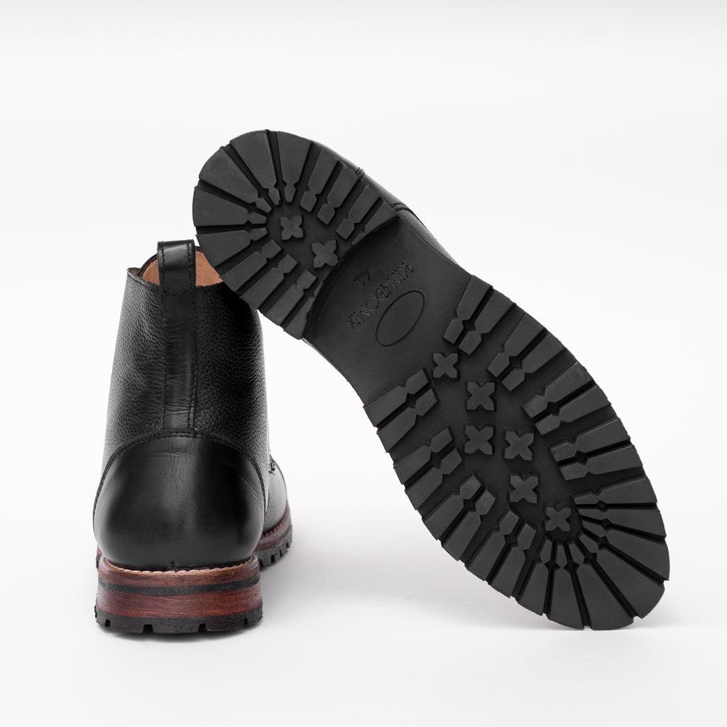 Yugurtenboots-bottines-commando-cuir-noir-homme-maroc-kingdomix