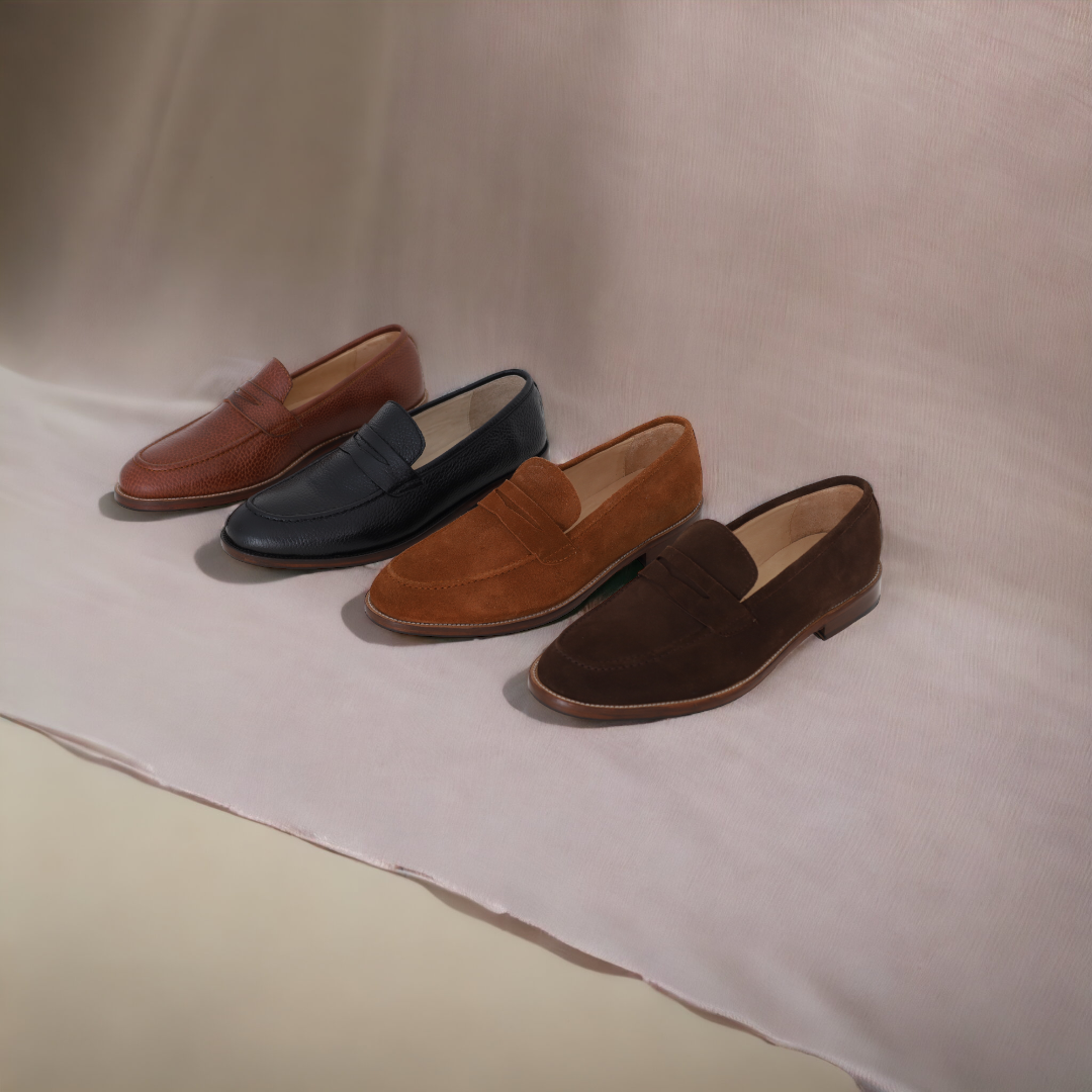 Mocassin en Cuir et Daim Maroc