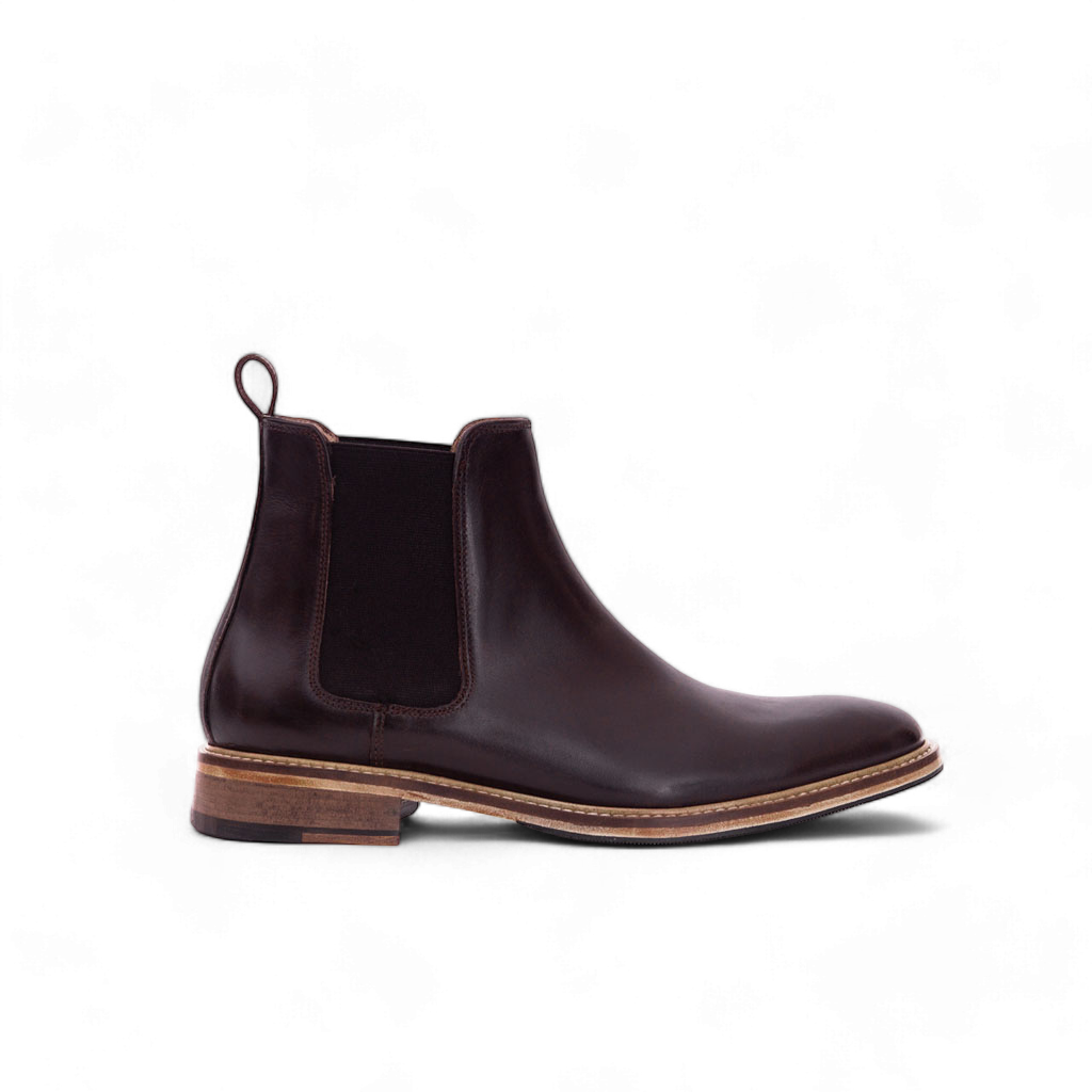 Chelsea Boots Cuir Lisse Marron | Fes