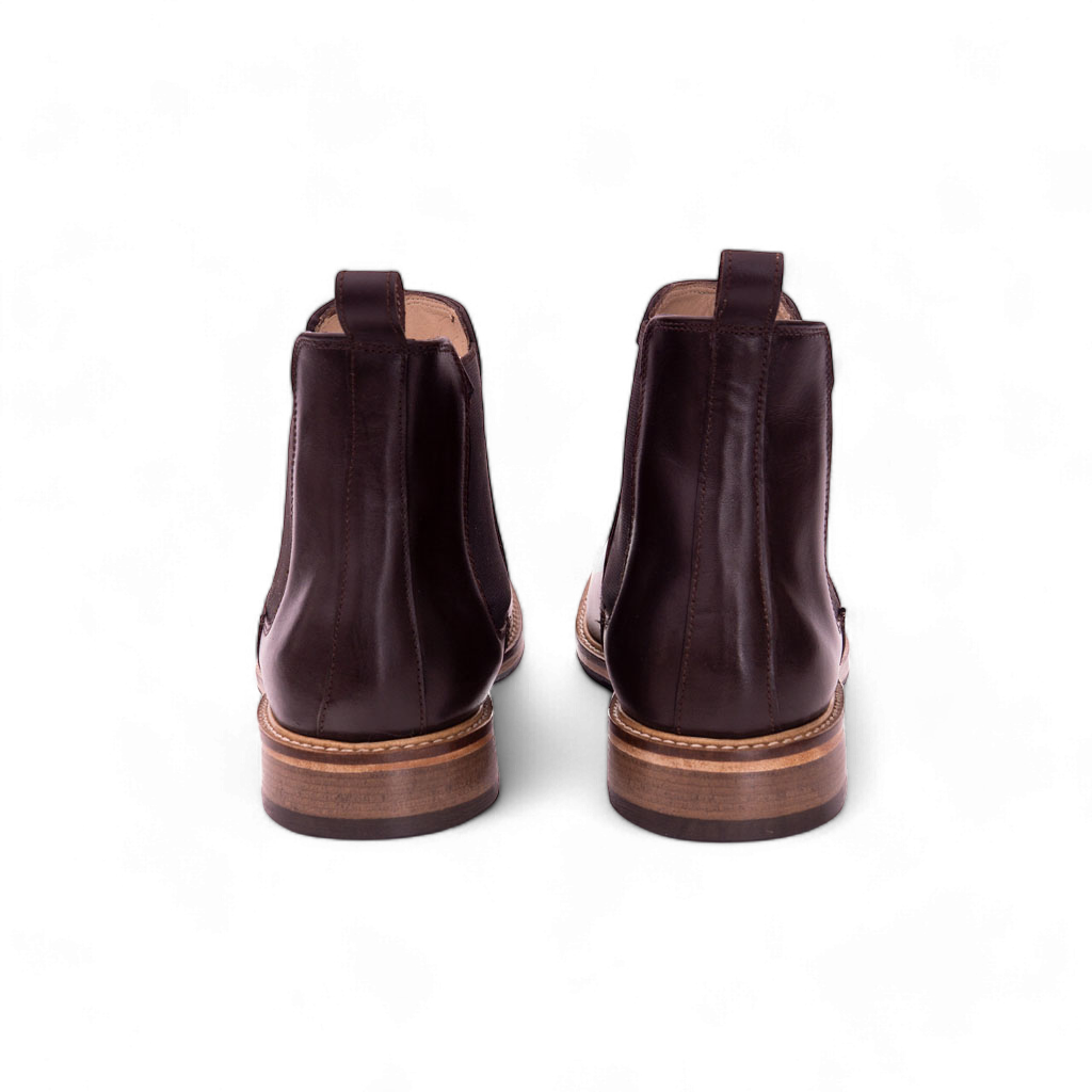 Chelsea Boots Cuir Lisse Marron | Fes