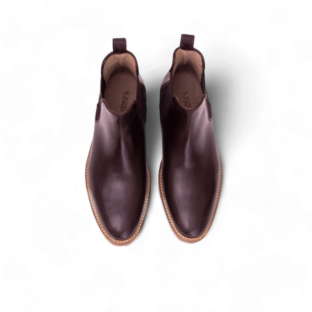 Chelsea Boots Cuir Lisse Marron | Fes