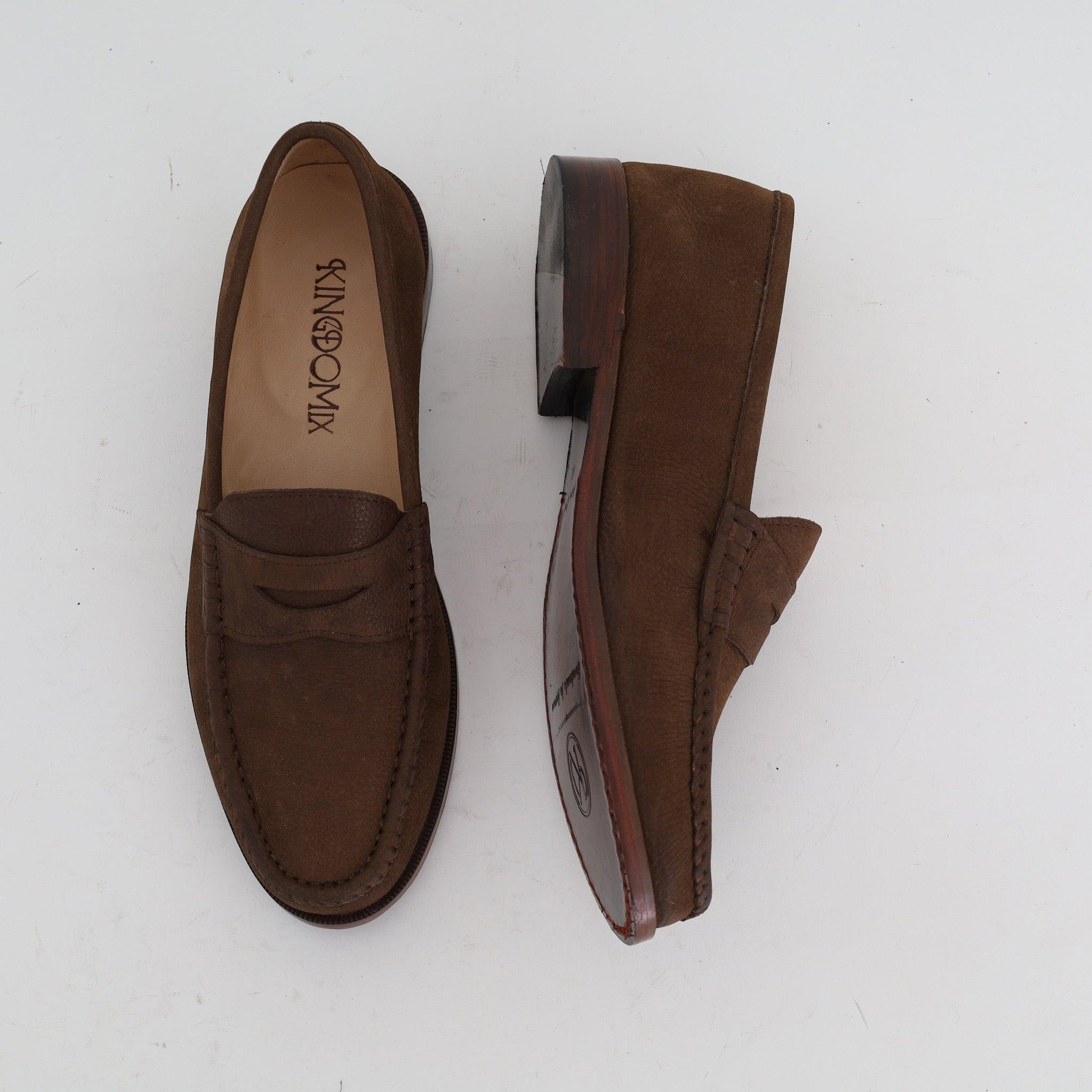 Mocassin Souple en Cuir Havane - Yeder
