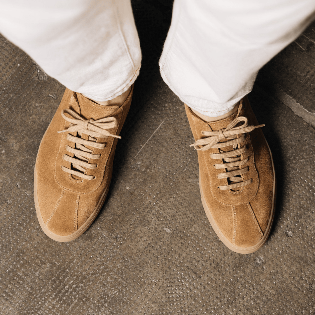 Tara Sneaker - Daim Beige pour homme
